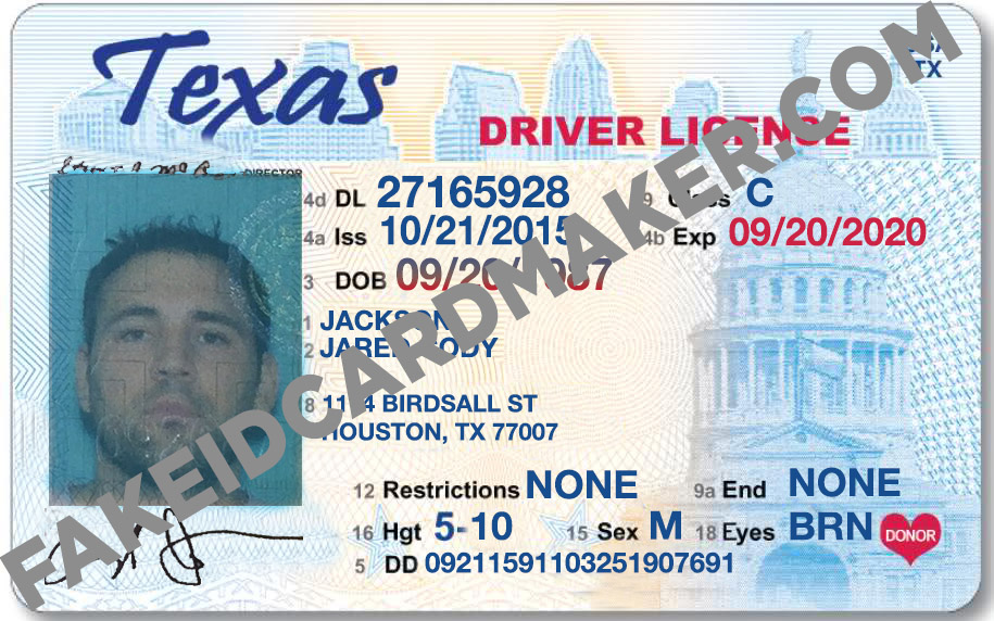 fake missouri temporary drivers license template
